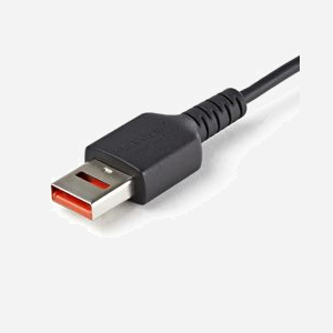 StarTech.com Câble USB-A vers USB-C Data Blocker 1m - Charge Seulement, 5V/2.4A (12W) - USB 2.0 - Blindage Mylar - TPE Noir - USBSCHAC1M - Miniature 3