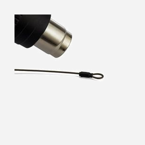 StarTech.com Kit de 10 Attaches de Sécurité Acier CONNLOCKPK10 - 300mm, Ø2.2mm, Revêtement PVC, avec 20 Viroles & Gaines Thermorétractables, REACH/TAA/RoHS - Miniature 5