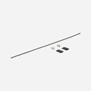 StarTech.com Kit de 10 Attaches de Sécurité Acier CONNLOCKPK10 - 300mm, Ø2.2mm, Revêtement PVC, avec 20 Viroles & Gaines Thermorétractables, REACH/TAA/RoHS - Miniature 3