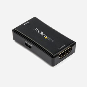 StarTech.com Amplificateur HDMI 4K 60Hz - Répéteur USB, Support Audio 7.1, Extension 14m, Bande Passante 18Gbit/s, HDCP 2.2