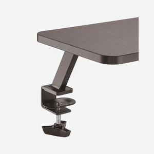 StarTech.com MNRISERCLMP Rehausseur Écran PC Bureau avec Pince - Support jusqu'à 32", 20kg - 650x260mm - Acier Noir - Compatible bureau jusqu'à 33mm - Miniature 5