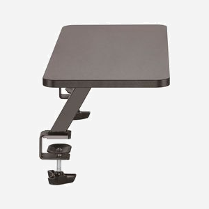 StarTech.com MNRISERCLMP Rehausseur Écran PC Bureau avec Pince - Support jusqu'à 32", 20kg - 650x260mm - Acier Noir - Compatible bureau jusqu'à 33mm - Miniature 4