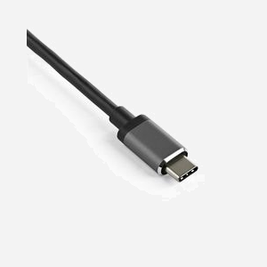 StarTech.com CDP2DPHD - Adaptateur USB-C vers HDMI/DisplayPort 4K 60Hz - Chipset ITE IT6563/Parade PS8338 - Boîtier Aluminium Gris Sidéral - Câble Intégré 15cm - Miniature 3