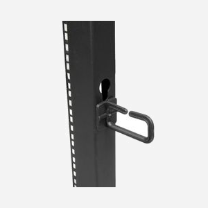 StarTech.com Rack Serveur Mobile 15U 4 Poteaux 19" Profondeur Ajustable 56-100cm, Charge 544kg, Acier, Roulettes & Pieds, Conforme EIA/ECA-310-E - Miniature 2