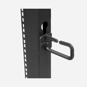 StarTech.com Rack Serveur Mobile 8U 4 Montants 19" Réglable (56-100cm), Charge 544kg, Acier, Roulettes, Pieds, EIA/ECA-310-E, 4POSTRACK8U - Miniature 3