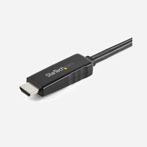 StarTech.com Câble Adaptateur HDMI vers Mini DisplayPort 2m, 4K 30Hz, HDMI 1.4 vers Mini DP 1.2, Alimentation USB, Chipset MegaChips STDP2600 - Miniature 4