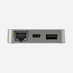 StarTech.com DKT31CHVL : Adaptateur USB-C Multiport 10Gbps, HDMI 4K 30Hz, VGA, USB-A, USB-C, Gigabit Ethernet, Câble 29cm, Aluminium/Plastique, Compatible Windows/macOS/Android/ChromeOS - Miniature 5