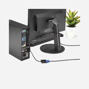 StarTech.com Adaptateur DisplayPort 1.2 vers VGA (x5) - Résolution max. 2048x1280, 1080p, 60Hz, connecteurs mâle/femelle, longueur 0.1m - Miniature 3