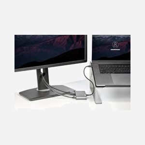 StarTech.com TB3DKM2HDL: Mini Dock Thunderbolt 3 Dual HDMI 4K 60Hz, 2x USB (3.2/2.0), GbE, Câble 28cm, Chipset Intel JHL6540, Compatible Mac/Windows - Miniature 5