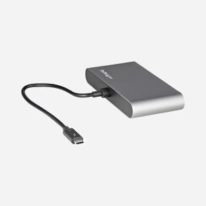 StarTech.com TB3DKM2HDL: Mini Dock Thunderbolt 3 Dual HDMI 4K 60Hz, 2x USB (3.2/2.0), GbE, Câble 28cm, Chipset Intel JHL6540, Compatible Mac/Windows - Miniature 2