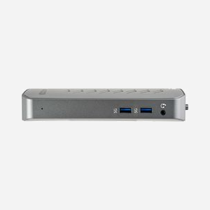 StarTech.com Dock USB-C/USB-A DK30A2DHUUE : Station d'accueil hybride USB 3.0, Double 4K 60Hz HDMI/DisplayPort, 6x USB-A, GbE, Windows/macOS/Linux - Miniature 4