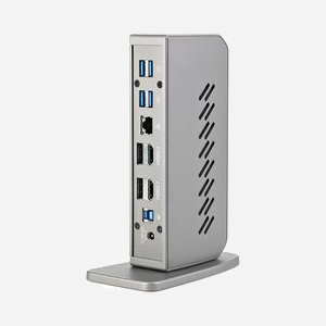StarTech.com Dock USB-C/USB-A DK30A2DHUUE : Station d'accueil hybride USB 3.0, Double 4K 60Hz HDMI/DisplayPort, 6x USB-A, GbE, Windows/macOS/Linux - Miniature 2