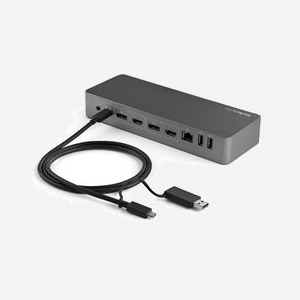 StarTech.com Câble USB-C 1m USB 3.2 Gen 2 10Gbps avec Adaptateur USB-A 5Gbps, Power Delivery 100W (5A), DP Alt Mode 8K 60Hz/4K 144Hz - Miniature 3
