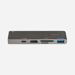 StarTech.com DKT30CMHSDPD : Adaptateur USB-C Multiport vers HDMI 4K 30Hz, USB 3.2 Gen 1 5Gbps, PD 100W, Lecteur SD/MicroSD - Miniature 5