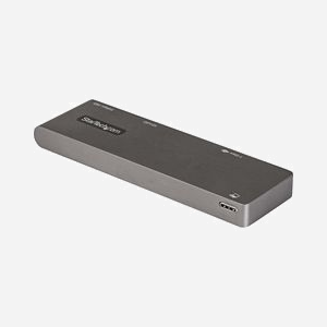 StarTech.com DKT30CMHSDPD : Adaptateur USB-C Multiport vers HDMI 4K 30Hz, USB 3.2 Gen 1 5Gbps, PD 100W, Lecteur SD/MicroSD - Miniature 1