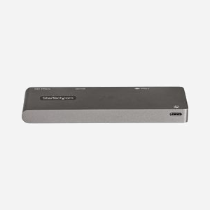 StarTech.com DKT30CMHSDPD : Adaptateur USB-C Multiport vers HDMI 4K 30Hz, USB 3.2 Gen 1 5Gbps, PD 100W, Lecteur SD/MicroSD - Miniature 4