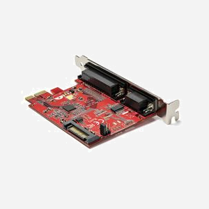 StarTech.com Carte PCIe 2.0 avec Ports Série RS-232 DB9 et Parallèle IEEE 1284 DB25, Chipset Asix AX99100, Débits jusqu'à 921.6 Kb/s & 2.5 Mbit/s - Miniature 3