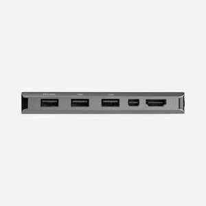 StarTech.com DKT31CMDPHPD: Adaptateur USB-C vers HDMI 4K60Hz/Mini DisplayPort, Hub 4 Ports USB 3.2 Gen 2 10Gbps, 100W Power Delivery, Câble 30cm - Miniature 5