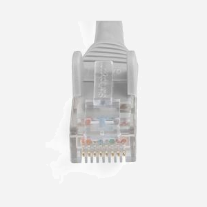 StarTech.com N6LPATCH50CMGR : Câble réseau Cat6 U/UTP (UTP) 0.5m, Gris, LSZH, Conducteur Cuivre, 10GBase-T, 650MHz, PoE 100W, Contacts Or - Miniature 2