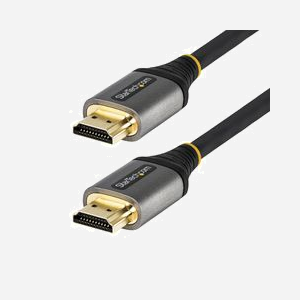 StarTech.com Câble HDMI 2.1 8K 60Hz 1m Ultra High Speed 48Gbps HDR10+ eARC, TPE, connecteurs plaqués or, HDCP 2.3, AWG 30/32