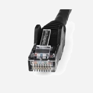 StarTech.com Câble Ethernet CAT6 7m Noir - U/UTP LSZH - 10GbE 650MHz 100W PoE - RJ45 Mâle - Cuivre 24AWG - Vérifié ETL - Miniature 2