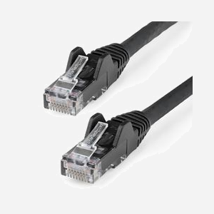 StarTech.com Câble Ethernet CAT6 7m Noir - U/UTP LSZH - 10GbE 650MHz 100W PoE - RJ45 Mâle - Cuivre 24AWG - Vérifié ETL