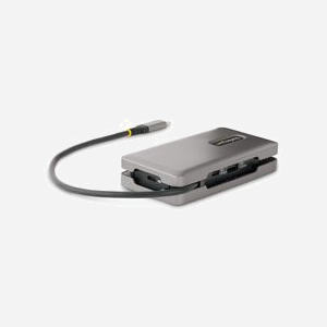 StarTech.com DKT31CDHPD3: Adaptateur Multiport USB-C vers HDMI 4K60Hz/DP 1.4, Hub 3x USB 3.2 Gen 2 (2A 1C), GbE, USB Power Delivery 100W, Câble 32cm - Miniature 2