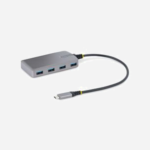 StarTech.com Hub USB-C 5G4AB-USB-C-HUB - 4x USB-A 3.2 Gen 1 (5Gbps), Alimentation Bus/Micro USB, Câble 30cm, Compatible Windows/macOS/Linux - Miniature 1