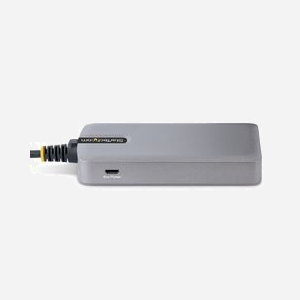 StarTech.com Hub USB-C 3x USB-A 3.2 Gen 1, Gigabit Ethernet RJ45, Alimentation Bus/Micro-USB, Câble 30cm, Chipset VIA VL817/ASIX AX88179A - Miniature 4
