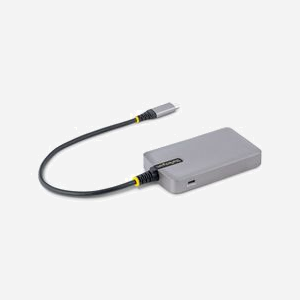 StarTech.com Hub USB-C 3x USB-A 3.2 Gen 1, Gigabit Ethernet RJ45, Alimentation Bus/Micro-USB, Câble 30cm, Chipset VIA VL817/ASIX AX88179A - Miniature 2
