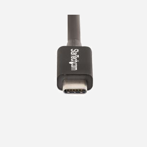 StarTech.com Câble Thunderbolt 4 50cm 40Gbps 100W Power Delivery - Vidéo 8K - Compatible Thunderbolt 3, USB4, USB-C, DisplayPort 1.4a - Miniature 4