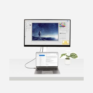 StarTech.com Câble Thunderbolt 4 50cm 40Gbps 100W Power Delivery - Vidéo 8K - Compatible Thunderbolt 3, USB4, USB-C, DisplayPort 1.4a - Miniature 5