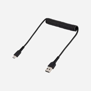StarTech.com R2ACC-50C-USB-CABLE : Câble USB-A vers USB-C 2.0 Spiralé 50cm, Renforcé Aramide, M/M, 3A, 480 Mbit/s, Noir, AWG 32/22. - Miniature 3