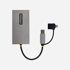 StarTech.com Adaptateur USB vers Dual HDMI, USB-A/C vers 2 écrans (4K30Hz + 1080p), Chipset SM768, Compatible Windows/macOS/ChromeOS, 8GB DDR3 - Miniature 5