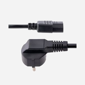 StarTech.com Cordon Alimentation PC 3m, Schuko CEE 7/7 vers IEC 60320 C13, 18AWG, 10A 250V, PVC, Noir, RoHS - Miniature 3