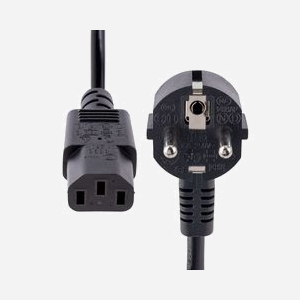 StarTech.com Cordon Alimentation PC 3m, Schuko CEE 7/7 vers IEC 60320 C13, 18AWG, 10A 250V, PVC, Noir, RoHS - Miniature 4