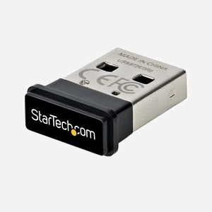 StarTech.com Adaptateur USB Bluetooth 5.0, Realtek RTL8761B, 2 Mbit/s, portée 10m, compatible Windows/Linux, USB 2.0, 14x19x6.3mm, 2g - Miniature 1