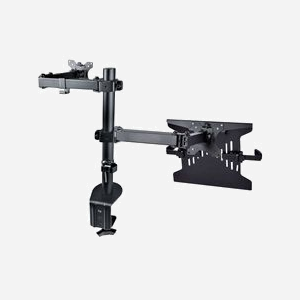 StarTech.com Support Bureau Articulé VESA pour Écran jusqu'à 34" et Ordinateur Portable 9.4"-16.5" (4.5kg), Montage Pince, Inclinaison +/-45°, Rotation 360° - Miniature 2