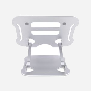 StarTech.com ADJ-LAPTOP-RISER : Support de Bureau Ergonomique Pliable Aluminium Argenté pour Ordinateur Portable jusqu'à 10kg, Hauteur Ajustable (jusqu'à 12cm), 226x269x50mm - Miniature 4