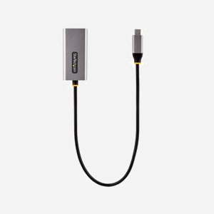 StarTech.com Adaptateur USB-C vers Ethernet Gigabit, USB 3.0, RJ45, 10/100/1000 Mbps, Câble 30cm, Support Windows, macOS, Linux, Android, VLAN, Wake-on-LAN - Miniature 5