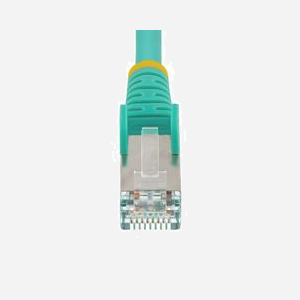 StarTech.com Câble Ethernet Cat6a 1.5m LSZH S/FTP 10GbE 500MHz 100W PoE++ RJ45 Snagless Aqua - Miniature 4