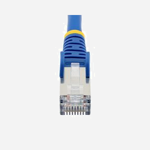 StarTech.com Câble Ethernet Cat6a 1m S/FTP LSZH 10GbE 500MHz 100W PoE++ RJ45 Snagless Bleu - AWG27 Cuivre - IEEE 802.3bt-2018 - CE/RoHS - Miniature 4