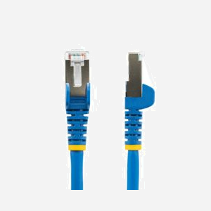 StarTech.com Câble Ethernet Cat6a 1m S/FTP LSZH 10GbE 500MHz 100W PoE++ RJ45 Snagless Bleu - AWG27 Cuivre - IEEE 802.3bt-2018 - CE/RoHS - Miniature 2
