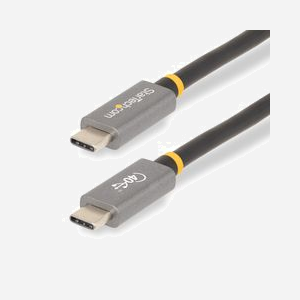 Câble StarTech.com USB4 1m USB-C vers USB-C 40Gbps 100W PD 8K 60Hz Compatible Thunderbolt 4/3/USB 3.2 - CC1M-40G-USB-CABLE