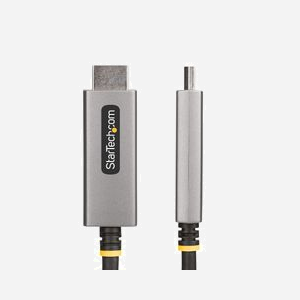 StarTech.com Adaptateur Vidéo Actif DisplayPort 1.4 vers HDMI 2.1, 8K 60Hz, 4K 144Hz, HDR10, Câble M/M 2m, HDCP 1.x/2.2/2.3, Audio 7.1 - Miniature 3