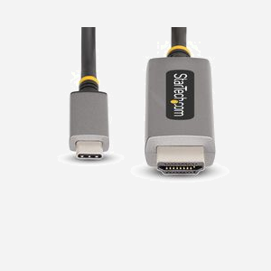 Câble Adaptateur StarTech.com 136B-USBC-HDMI213M USB Type-C vers HDMI Type A 3m Gris, HDMI 2.1, Résolution Max 8K 60Hz, HDR10, HDCP 1.4/2.2/2.3, Mode Alt DP - Miniature 5