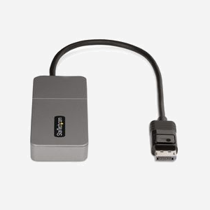 StarTech.com Hub MST DisplayPort 1.4 vers 3x HDMI 4K 60Hz - Chipset VMM5310/IT6563FN, Câble 30cm, Alimentation USB, Support Windows 10/11 - Miniature 3