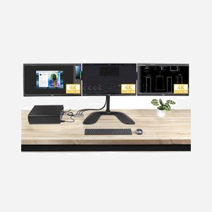 StarTech.com Hub MST DisplayPort 1.4 vers 3x HDMI 4K 60Hz - Chipset VMM5310/IT6563FN, Câble 30cm, Alimentation USB, Support Windows 10/11 - Miniature 5