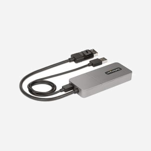 StarTech.com Hub MST DisplayPort 1.4 vers 3x HDMI 4K 60Hz - Chipset VMM5310/IT6563FN, Câble 30cm, Alimentation USB, Support Windows 10/11 - Miniature 2
