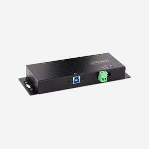 StarTech.com Hub Industriel USB 3.0 5Gbps 4 Ports, Montage Mural/DIN, Bornier 5-24V DC, Protection ESD/Surge, Chipset VIA/VLI VL817-Q7 - Miniature 2